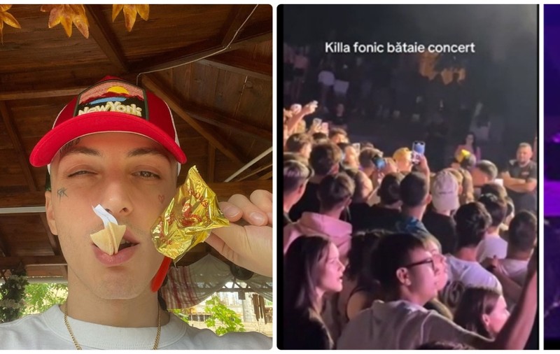 Killa Fonic a lovit un spectator în timpul concertului susținut la Zilele Orașului Sânnicolau Mare. „Eu am venit aici să vă cânt”