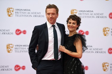 Helen McCrory și soțul ei, Damien Lewis, la Virgin Media British Academy Television Awards la Royal Festival Hall din Londra, în 12 mai 2019. Foto: Epa