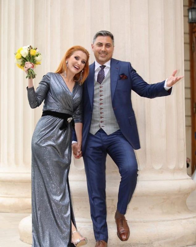 Alina Sorescu și Alexandru Ciucu, nași de cununie. Artista a făcut show la nuntă | FOTO & VIDEO