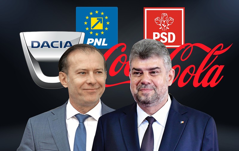PSD și PNL au cheltuit mai mult decât Coca-Cola și Dacia Renault pe publicitate la televiziuni
