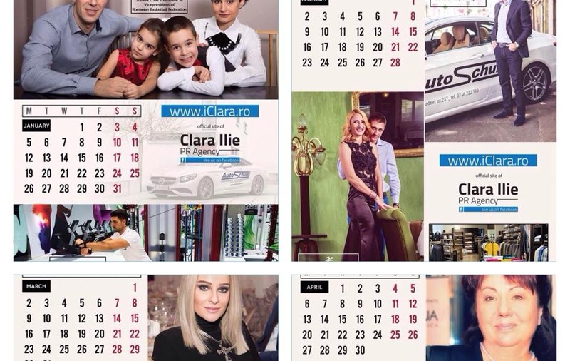 Ce bine arată Mihai Leu după ce s-a vindecat de cancer. El, Cami Potec, Ruxandra Dragomir, Amatto Zaharia și Virgil Stănescu, vedete în calendarul iClara.ro 2015