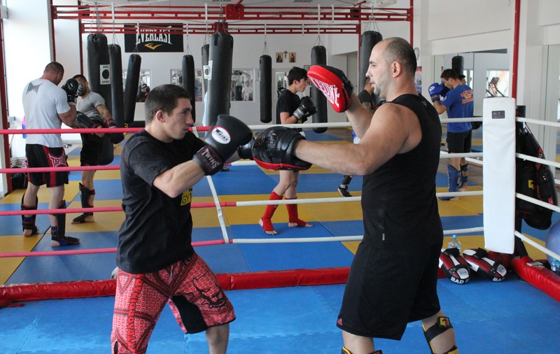 FOTO&VIDEO / Cristian Spetcu, elevul lui Ciprian Sora, este pregătit pentru gala Superkombat din Olanda