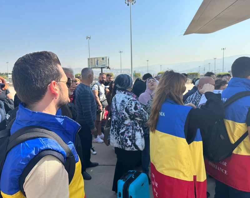 Numărul românilor evacuați din Liban a ajuns la 270, anunță MAE