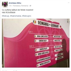 Mesajul Andreei Mitu