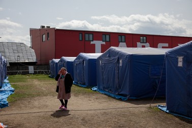 Tabără de refugiați în Rădăuți