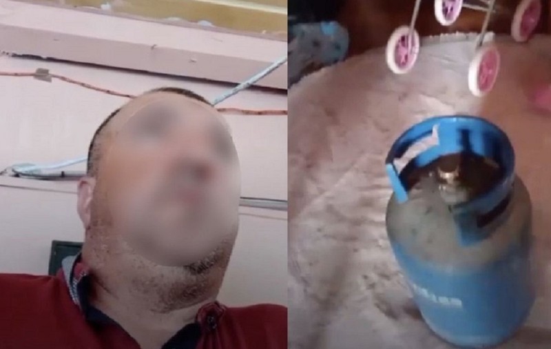 Tatăl din Chiajna care și-a sechestrat fetița de 5 ani a amenințat live pe Facebook că aruncă în aer casa. „Tati, mi-e frică”