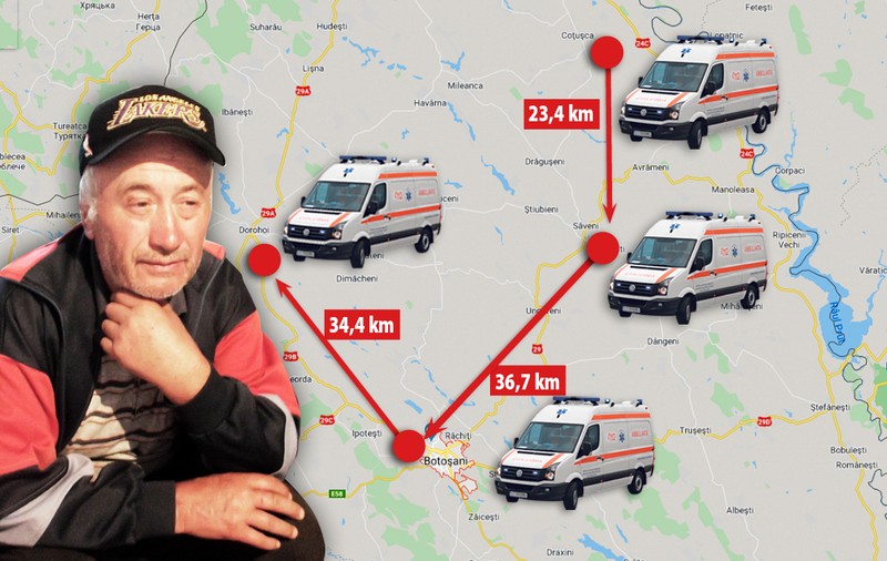 Cum moare un om plimbat o noapte cu ambulanța, fără să aibă COVID-19. „Urletul te tăia, trecea prin tine”