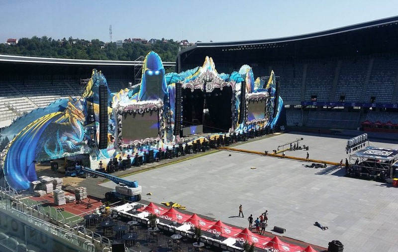 UNTOLD 2016. Partea nevăzută a megaconcertelor de la Cluj. Forțe antitero îi veghează pe DJ-i din aer
