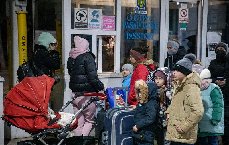 Primul deces în rândul refugiaților ucraineni din România: o femeie de 84 de ani, cazată la Galați