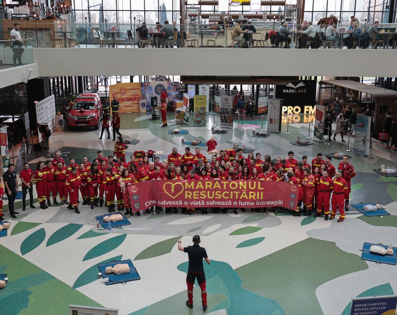 Cum acorzi primul ajutor în cazul unui stop cardio-respirator? Libertatea a participat la Maratonul Resuscitării: „Așa devii un salvator”