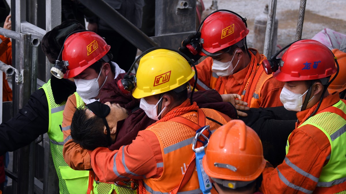 Salvare miraculoasă în China