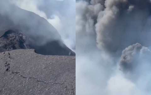 Alertă roșie, după ce vulcanul Etna a eliberat un nor de cenușă la 4 kilometri altitudine! Mai multe zboruri au fost suspendate