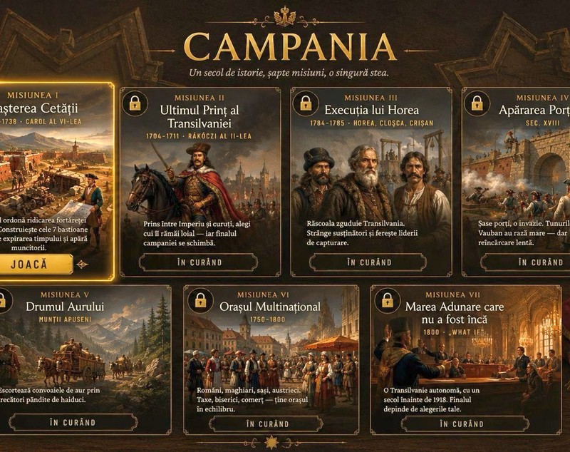 Primul joc de strategie despre istoria unui oraș românesc făcut de AI se bazează pe regulile din celebrul Age of Empire. Cetatea Alba Carolina, într-o destinație digitală