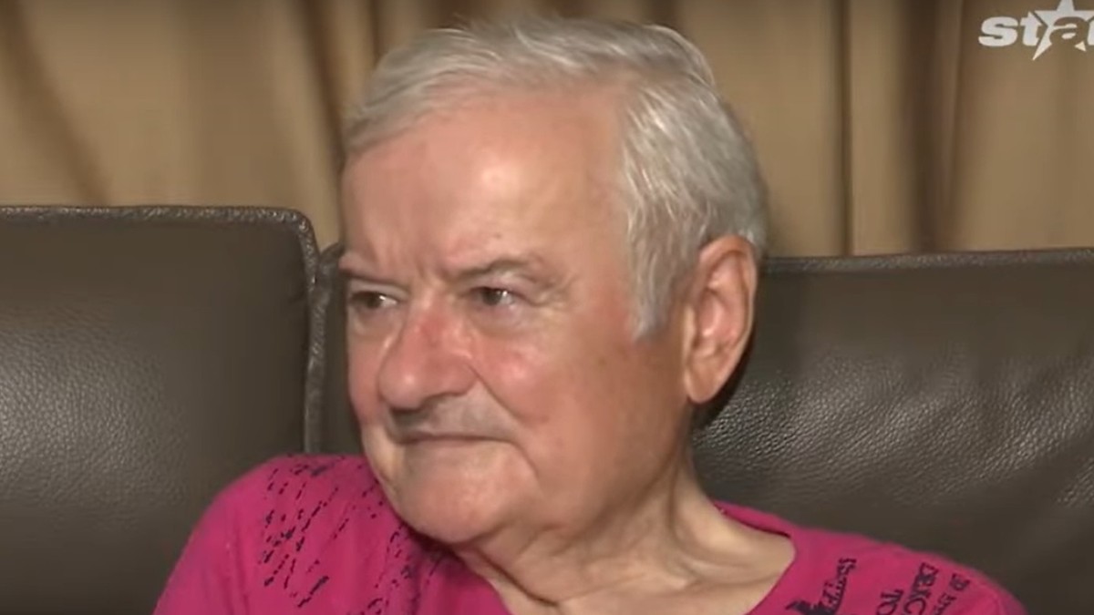 Irinel Columbeanu la azil, netuns și vizibil slăbit