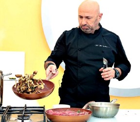 Chef Cătălin Scărlătescu în acțiune