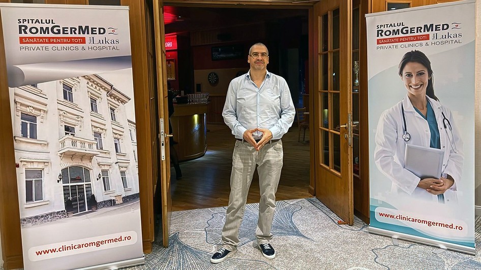 Sam Dorian Schwartz, patronul Romgermed. Sursa foto: Facebook