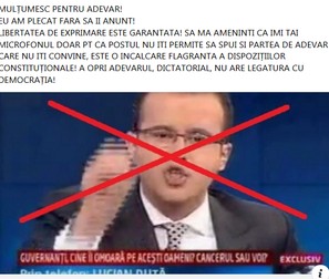 Captură Facebook Diana Șoșoacă
