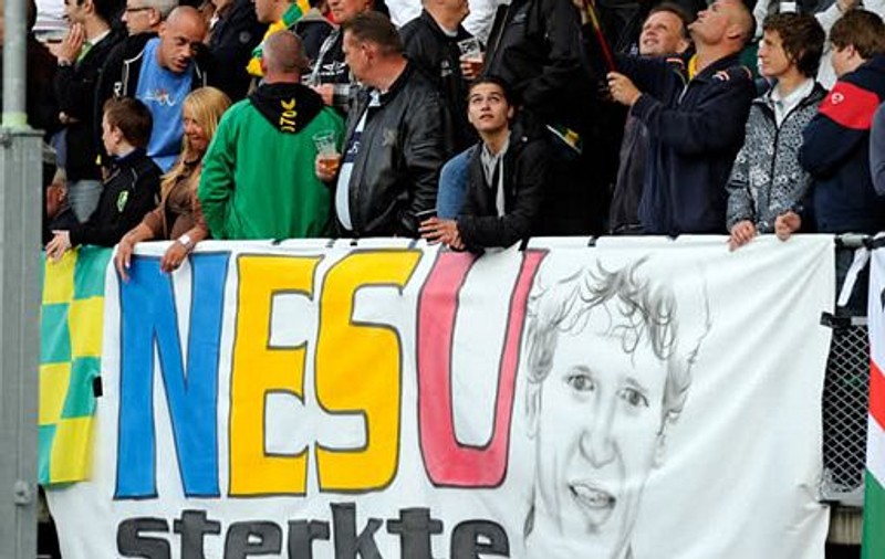 Neşu, susţinut şi de fanii adversarelor lui FC Utrecht