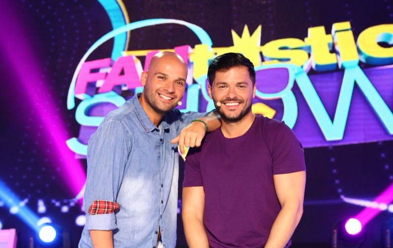 Liviu Vârciu a filmat pentru "FANtastic Show" cu falca umflata