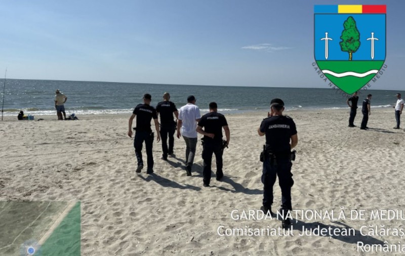 Amenzi de peste 4 milioane de lei pe litoral și în Delta Dunării, date de comisarii Gărzii de Mediu într-o singură săptămână: „Lipsește cultura respectului”