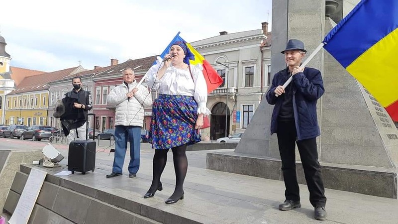 Diana Șoșoacă, pe scenă