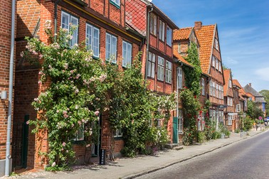 Stradă în Eutin, Germania