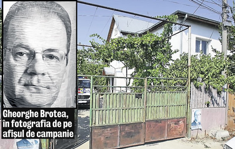 S-a sinucis în casa groazei | Locuinţa primarului de la Jilava, Gheorghe Brotea, găsit spânzurat ieri, pare blestemată