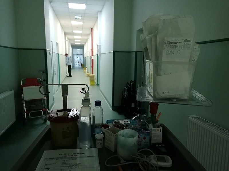 Holul secției COVID