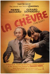 Afișul comediei ”Capra” din 1981, cu Pierre Richard și Gerard Depardieu | Foto: Profimedia