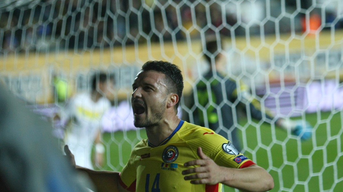 România - Kazahstan, în preliminariile CM 2018. Budescu, primul marcator din ”era Contra”