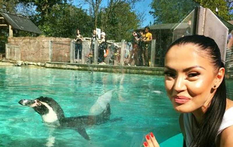Băiețelul Andreei Mantea, fascinat de pinguini. Vedeta și David se află în vacanță la Londra. “A fost incredibil”