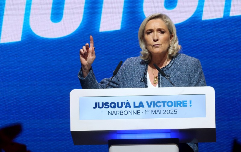 Marine Le Pen, lidera condamnată a extremei drepte franceze, jubilează după victoria lui George Simion: „Un bumerang pentru Ursula von der Leyen”