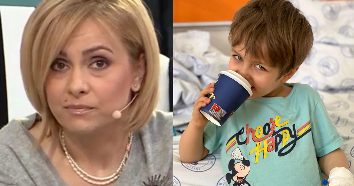 Simona Gherghe și fiul ei, Vlad