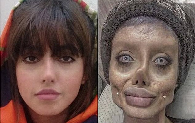 Tânăra iraniană poreclită „zombie Angelina”, condamnată la 10 ani de închisoare. De ce e acuzată