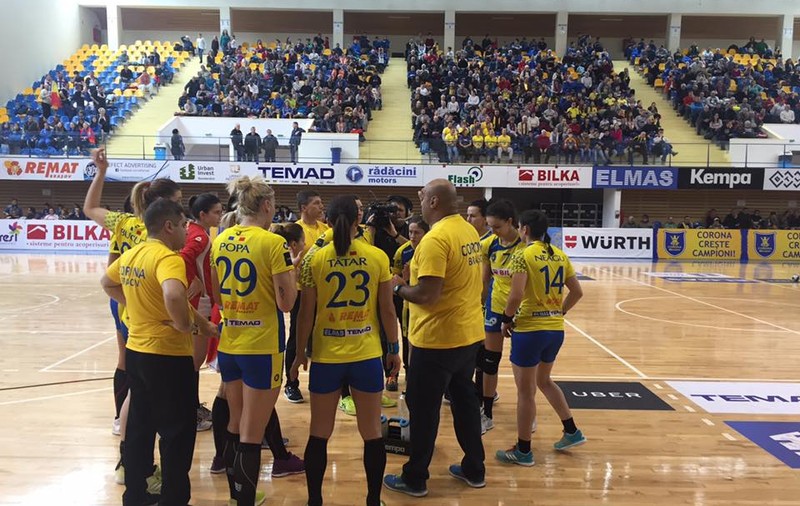 Liga Națională de handbal feminin, etapa a 17-a. Corona Brașov a învins Zalăul, Craiova a trecut de U Cluj. Rezultate