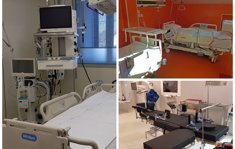 Centrul de Arși de la Iași, inaugurat după opt ani de renovări și 15 amânări. Clinica are cinci paturi pentru marii arși