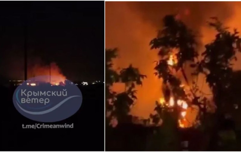 Ucraina a atacat cu drone cel mai mare port rusesc de la Marea Neagră și alte ținte în Crimeea ocupată: „Explozii puternice”