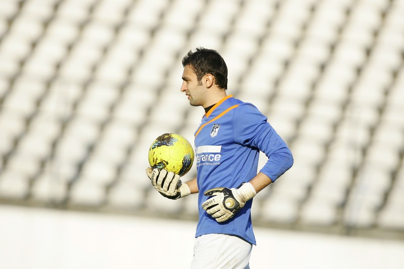 Meciul de fotbal dintre Sportul Studentesc si CFR Cluj, contand pentru etapa a XXII-a din Liga I, disputat in Bucuresti, miercuri, 21 martie 2012. In imagine, Cezar Lungu