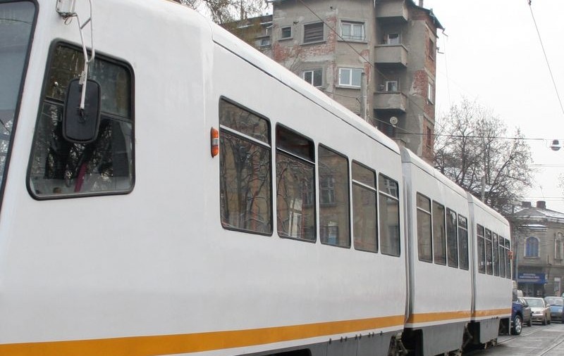 Tramvai deraiat în zona Sebastian