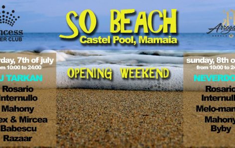 Weekend demenţial la Mamaia! Cei mai buni DJ-i se adună în Princess Summer Club