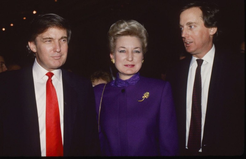 Maryanne Trump Barry, între frații ei, Donald Trump și Robert Trump (care a decedat zilele trecute) | Foto: Hepta