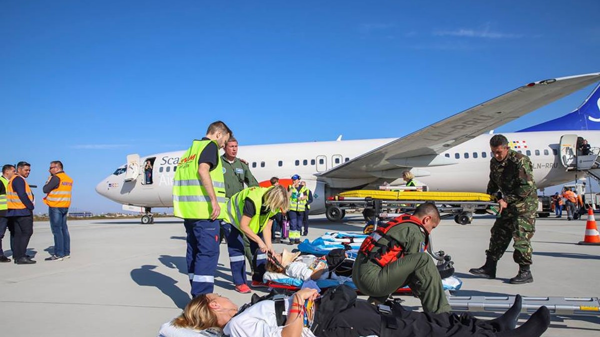 Exercițiul SEISM 2018, ziua 5. Scenariu: 14 pacienţi au fost transportaţi