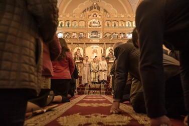 Slujbă la Biserica Ortodoxă Sf. Nicolae din Castellón de la Plana