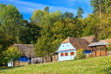 Casă tradițională din Transilvania muzeul Astra