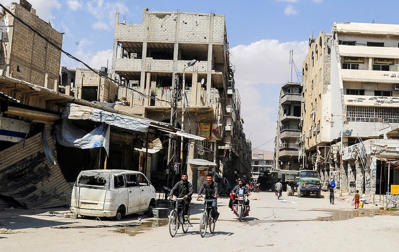 O fetiță din Siria vorbește despre suferința provocată de atacul chimic din Douma