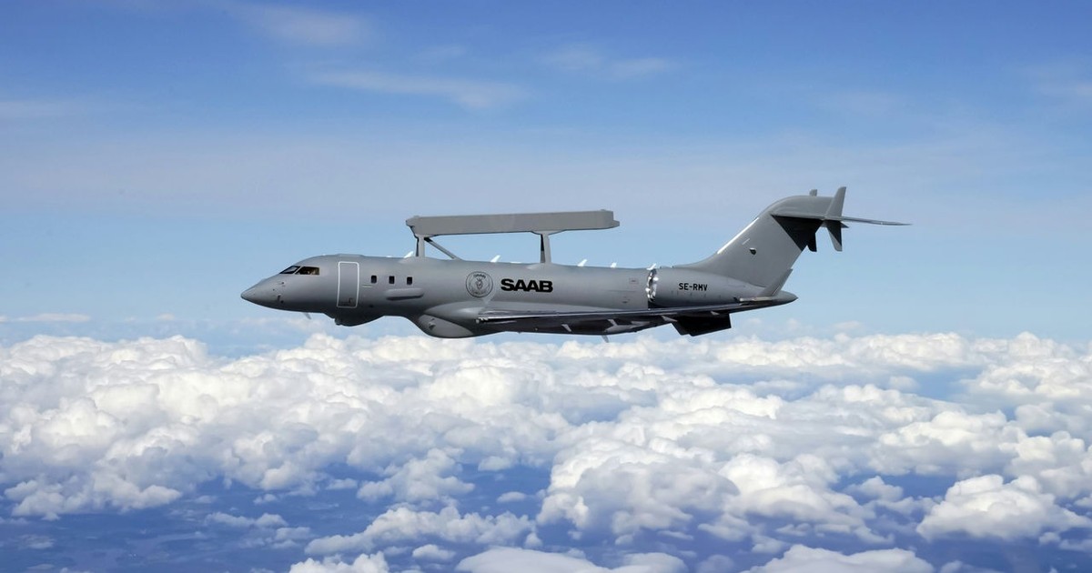 Un avion de supraveghere Saab GlobalEye va costa aproximativ 450 de milioane de dolari