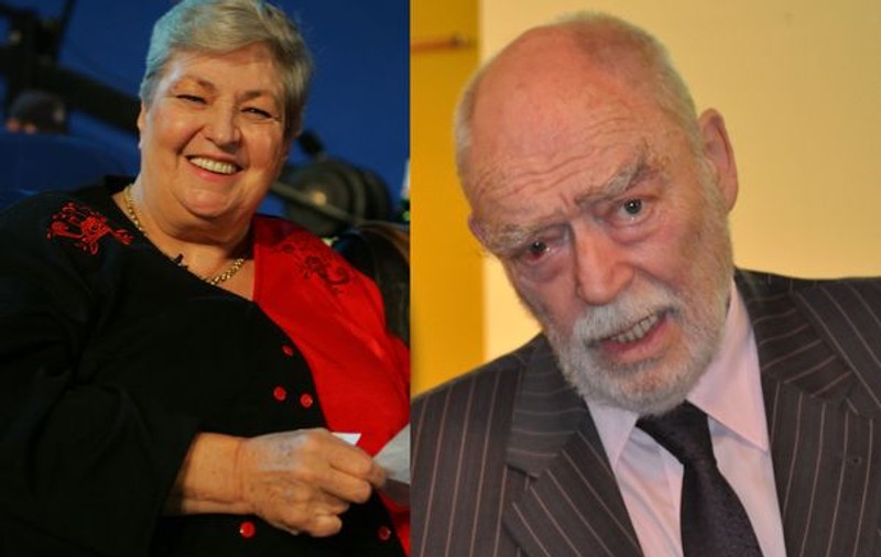 Draga Olteanu Matei şi Mircea Albulescu au primit câte o stea pe Aleea Celebrităţilor