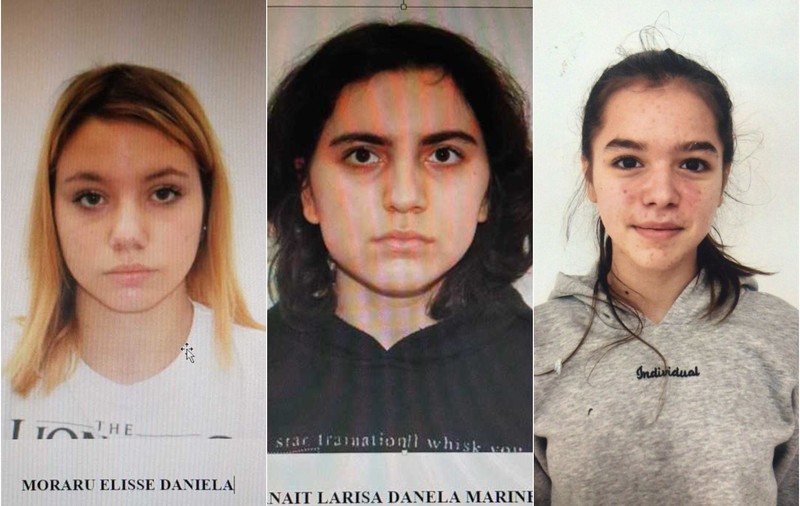 Trei eleve din Botoşani şi Brăila, căutate de poliţişti, după ce au fost date dispărute