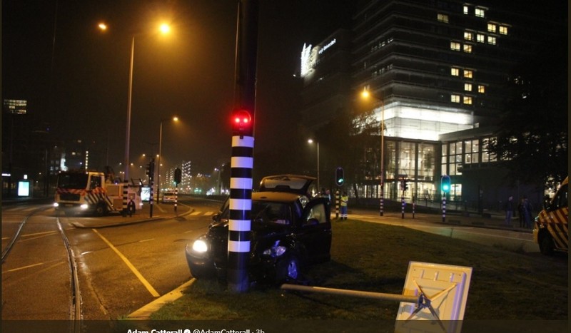 Taxiul s-a făcut praf