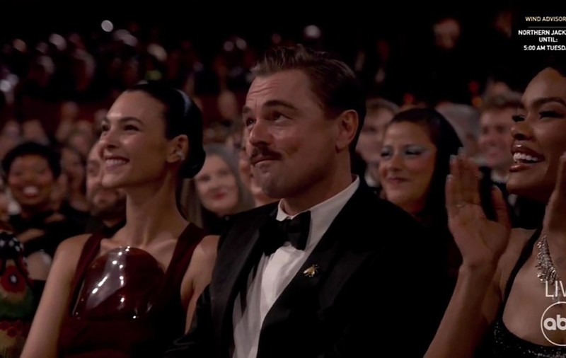 Leonardo DiCaprio, alături de iubita sa, Vittoria Ceretti, la Premiile Oscar 2026. Cum au fost surprinși cei doi